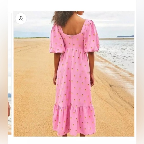 Farm Rio NWT Pink Pineapple Dress - Picture 3 of 13